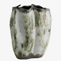 Large Henry Textured Ceramic Vase 35cm | Annie Mo's