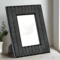 Kota Etched Bone Photo Frame 5" x 7" | Annie Mo's