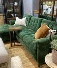 Newmarket Chaise Sofa LHF - Oasis Parrot Clearance