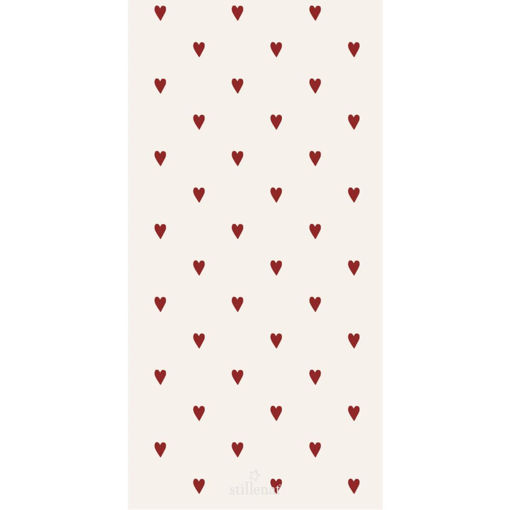 16 Paper Napkins - Hearts 40cm | Annie Mo's