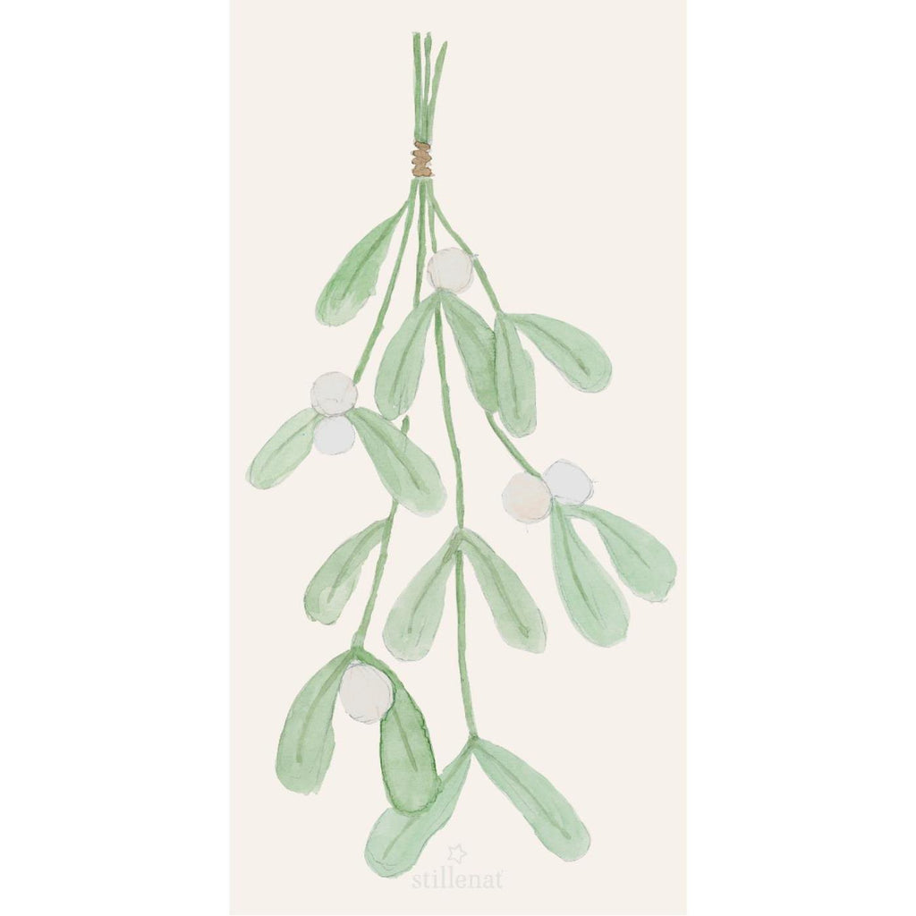 16 Paper Napkins - Mistletoe 40cm | Annie Mo's
