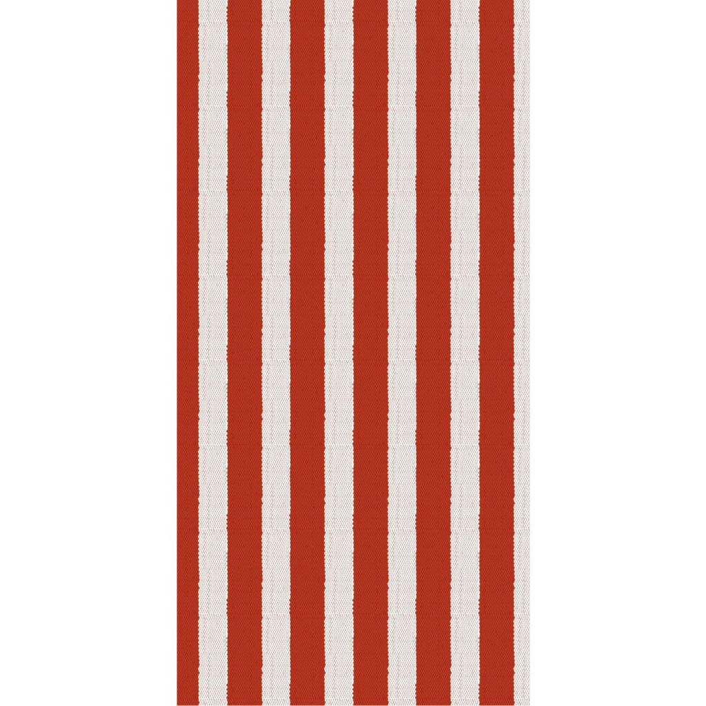 16 Paper Napkins - Red Stripe 40cm | Annie Mo's