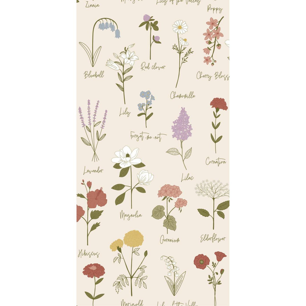 Grandma's Garden Paper Napkins - 16 Pieces per Pack | Annie Mo's
