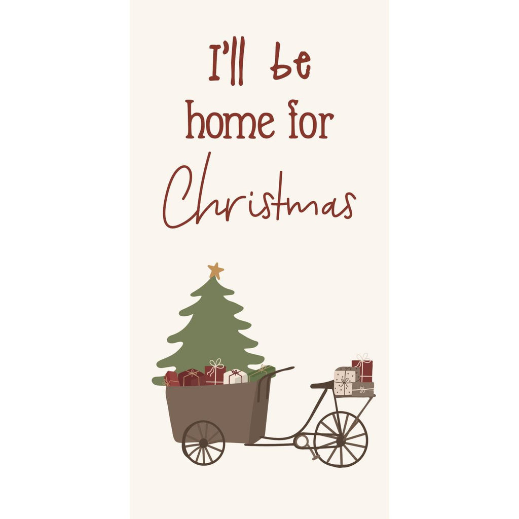 16 Paper Napkins - "I'll Be Home for Christmas" 40cm | Annie Mo's