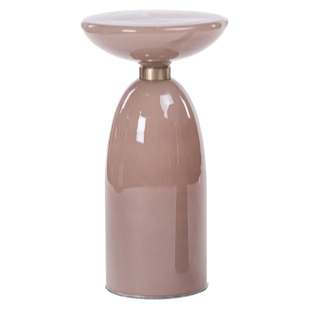 Libbey Lamp Table (Pink)30cm | Annie Mo's