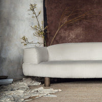 Asymmetry Three Seat Sofa | Fabrics