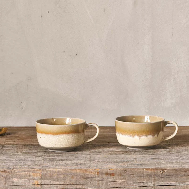 Arici Mugs - Sand - Small (Set of Two) | Annie Mo's