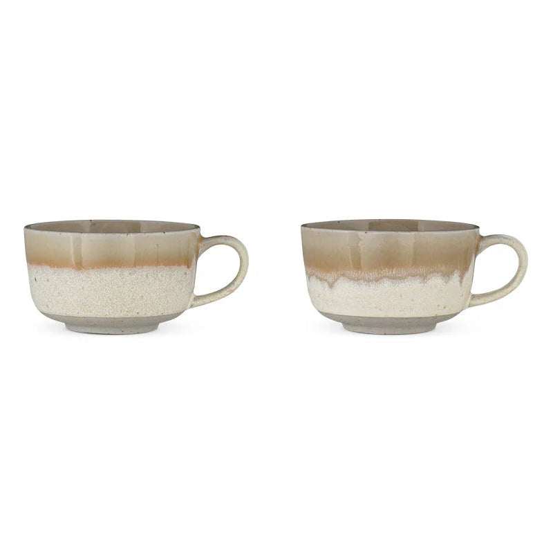 Arici Mugs - Sand - Small (Set of Two) | Annie Mo's B