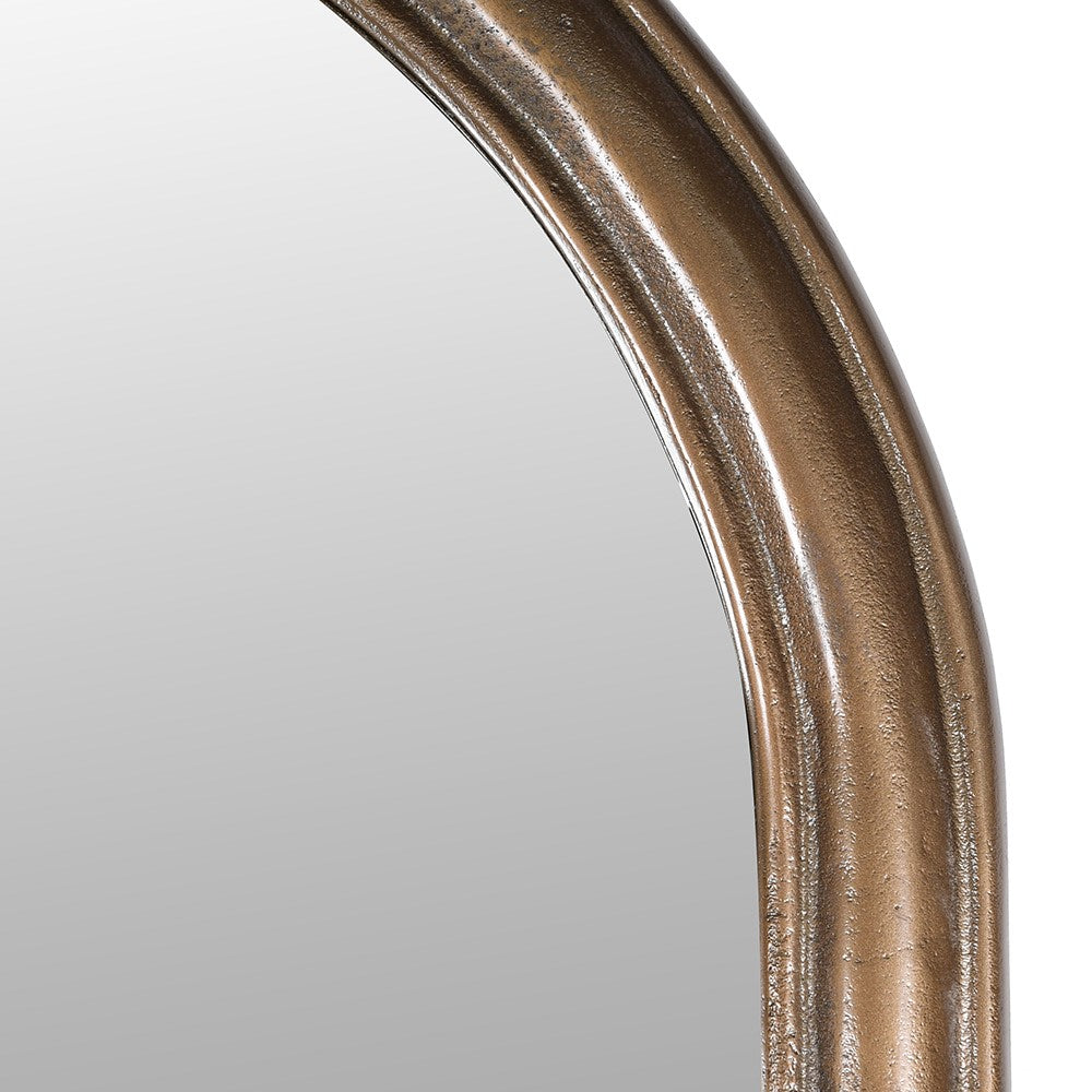 Brass Arch Floor Mirror 220cm