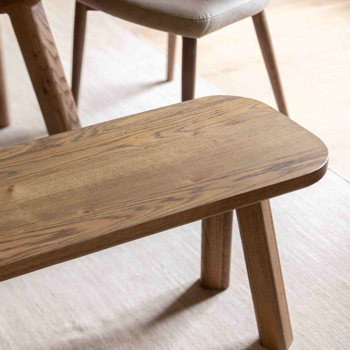 Austin Oak Bench | Annie Mo's