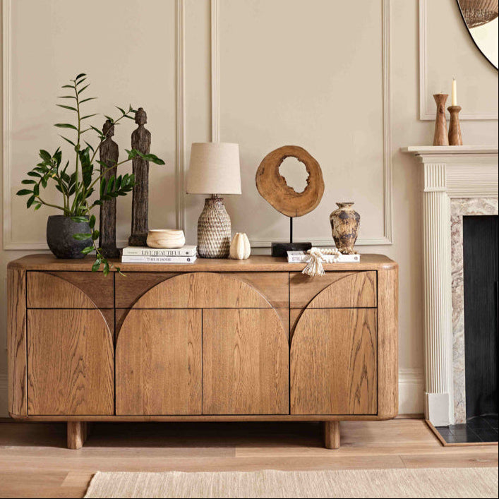 Austin Oak Wide Sideboard 160cm