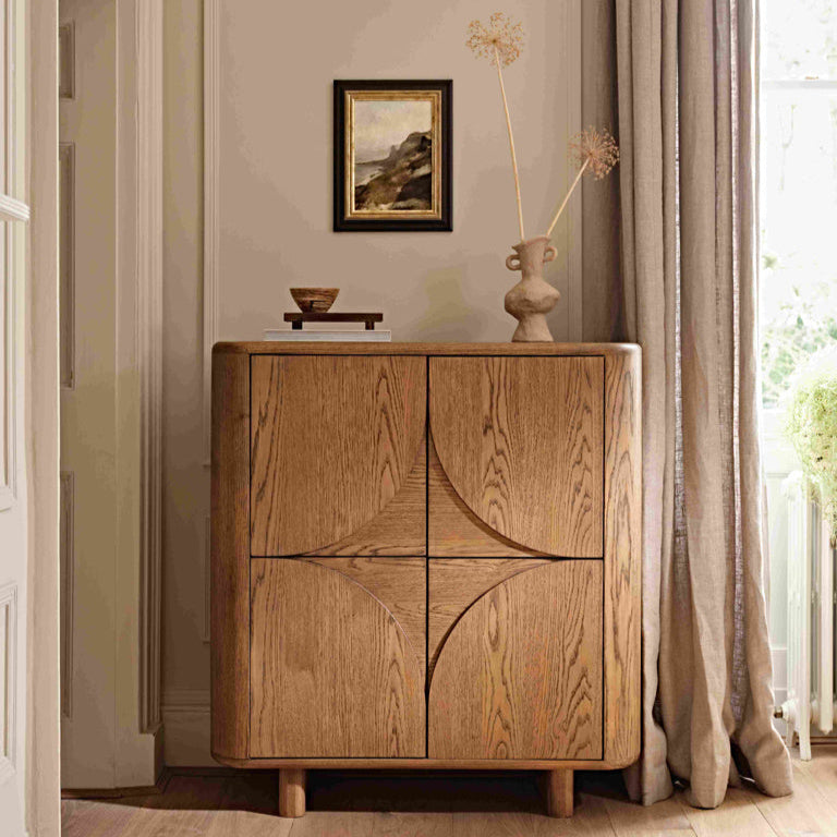 Austin Oak Highboard 100cm | Annie Mo's