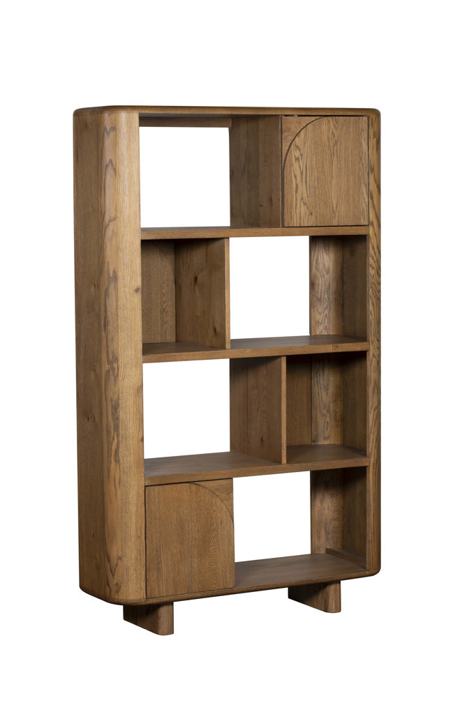 Austin Oak Bookcase 180cm