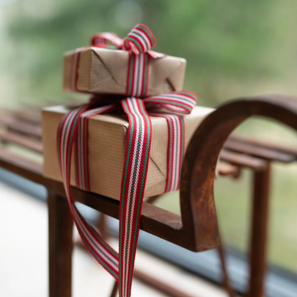 Rust Red Decorative Sleigh 60cm