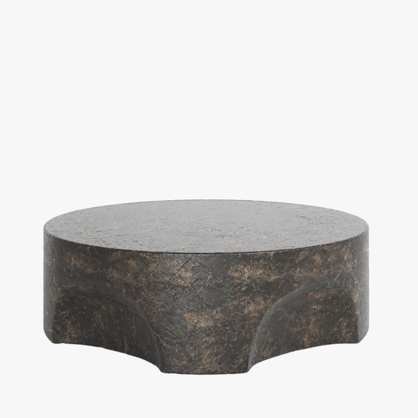 Abigail Ahern Pinch Coffee Table (Brown Slate) 90cm