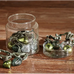 Adisa Bauble Jar - Mixed Green and Clear - Set of 16