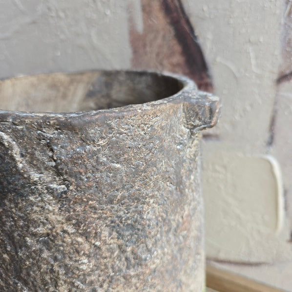 Aged Effect Vase 23cm 2