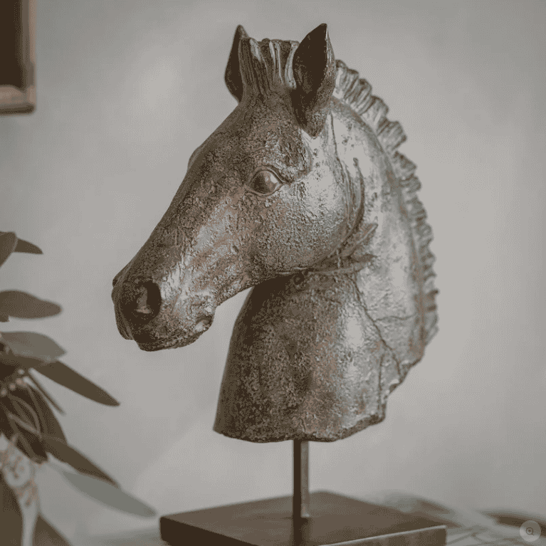 Alderton Horse Head Sculpture 33cm B | Annie Mo's