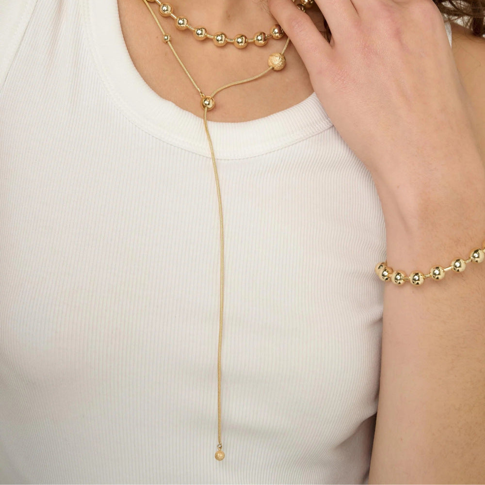 Align Bracelet - Gold | Annie Mo's5