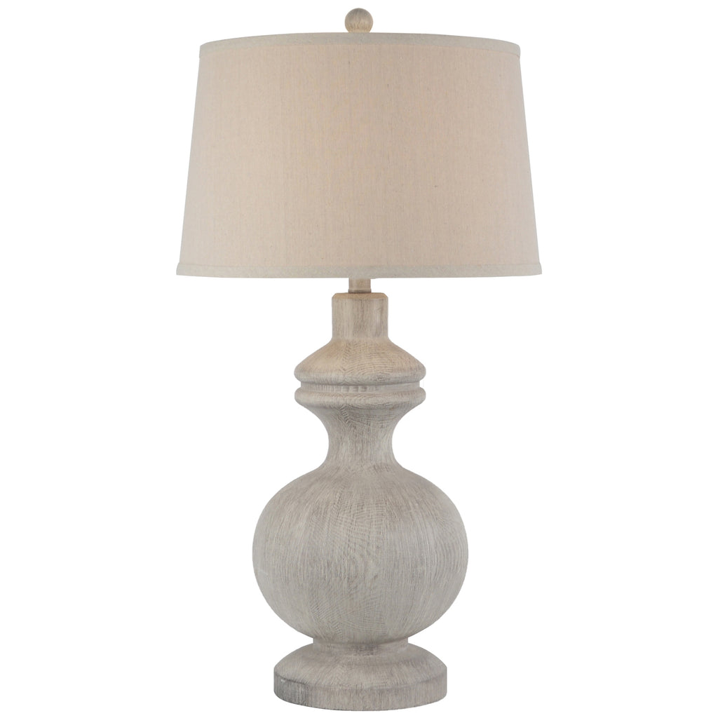 Amorie Table Lamp With Linen Shade 71cm