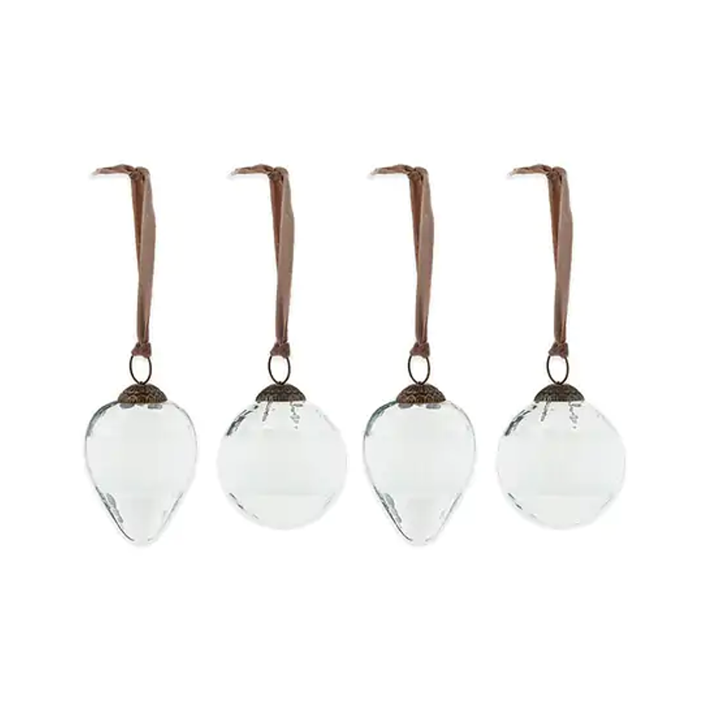 Anara Etched Bauble - (Set of Four)