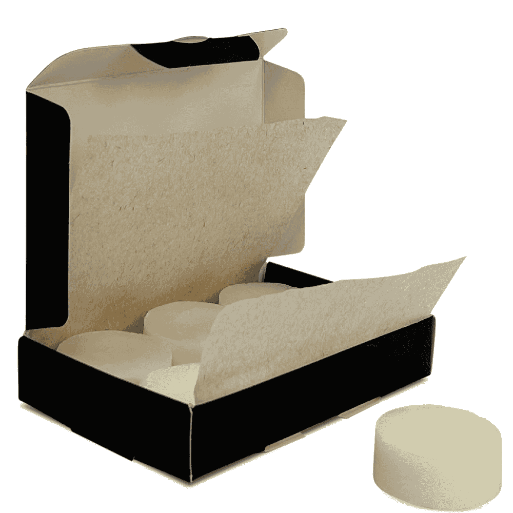 Annie Mo's Box of Amber and Tonka Bean Wax Melt Pucks | Annie Mo's
