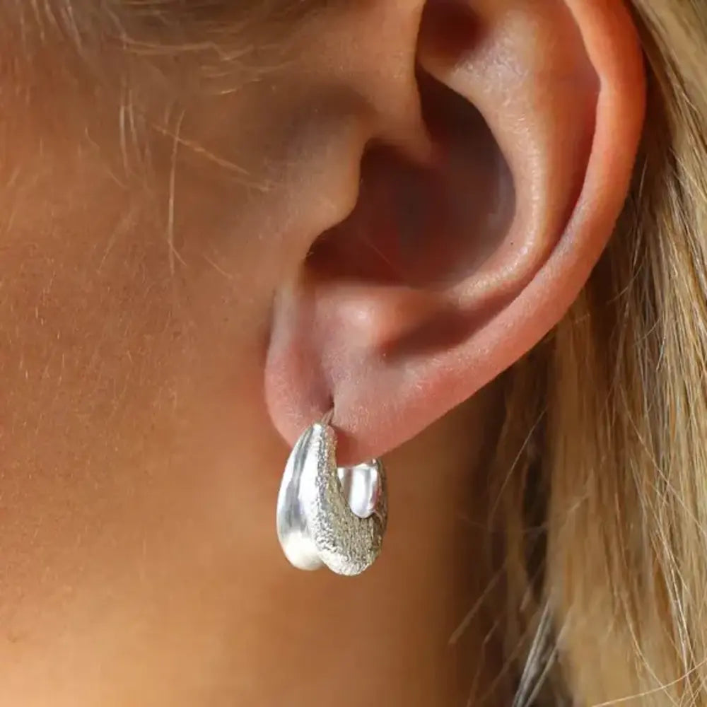 Array Earrings Silver