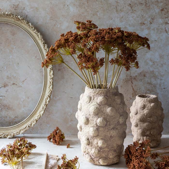 Henna Yarrow Bunch Stem 48cm