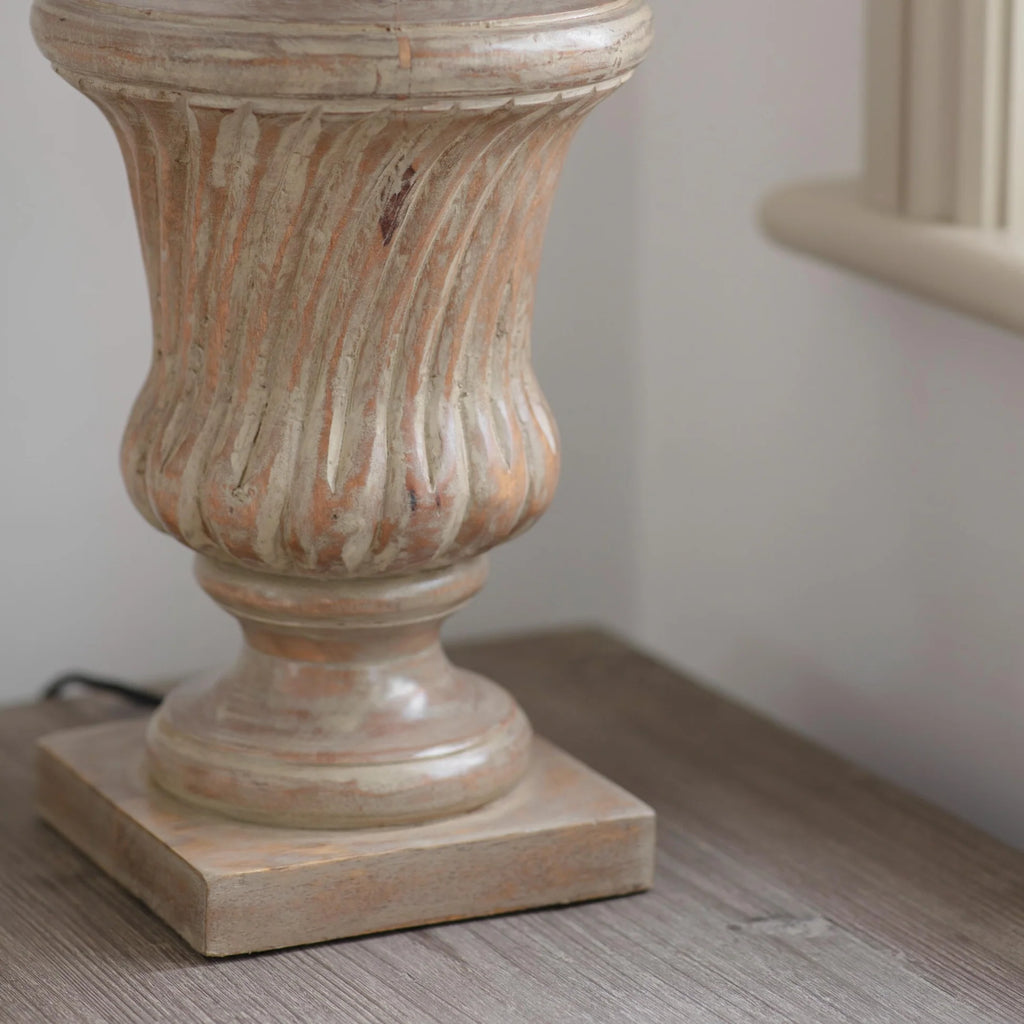 Fort William Wooden Table Lamp 48cm