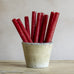 Rustic Dinner Candle Lipstick Red 27cm