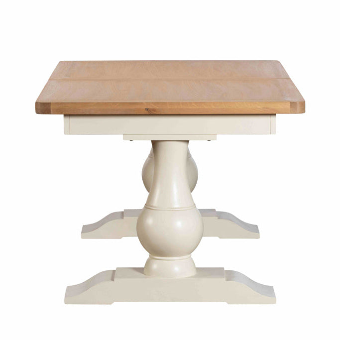 Burford Extending Pedestal Dining Table 160cm-200cm E | Annie Mo's