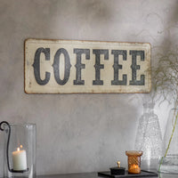 Kettlewell COFFEE Plaque 90cm | Annie Mo's