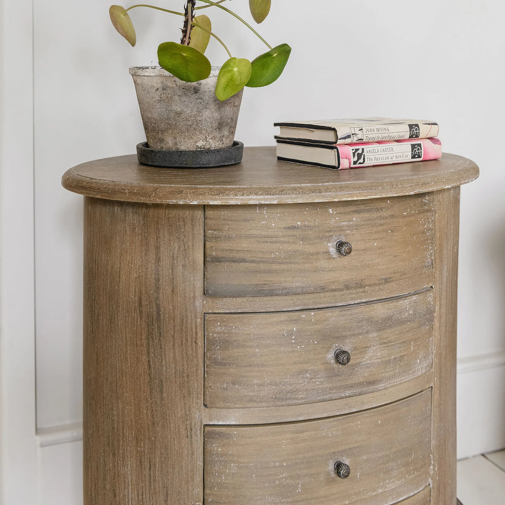 Upton Small Chest of Four Drawers 49cm Wide