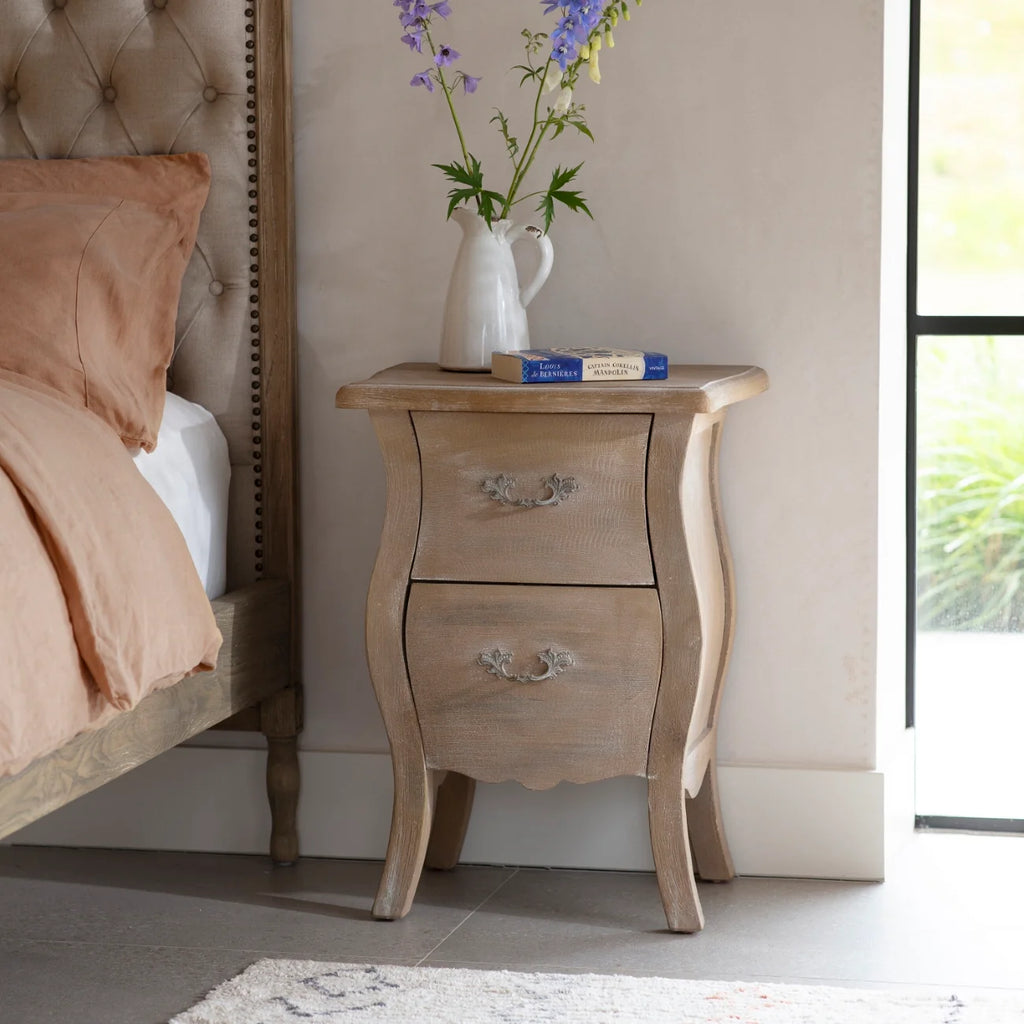 Ilkley Two Drawer Side Table | Annie Mo's