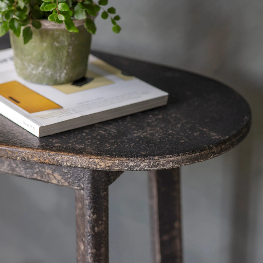 Clovelly Rounded Hall Table 120cm