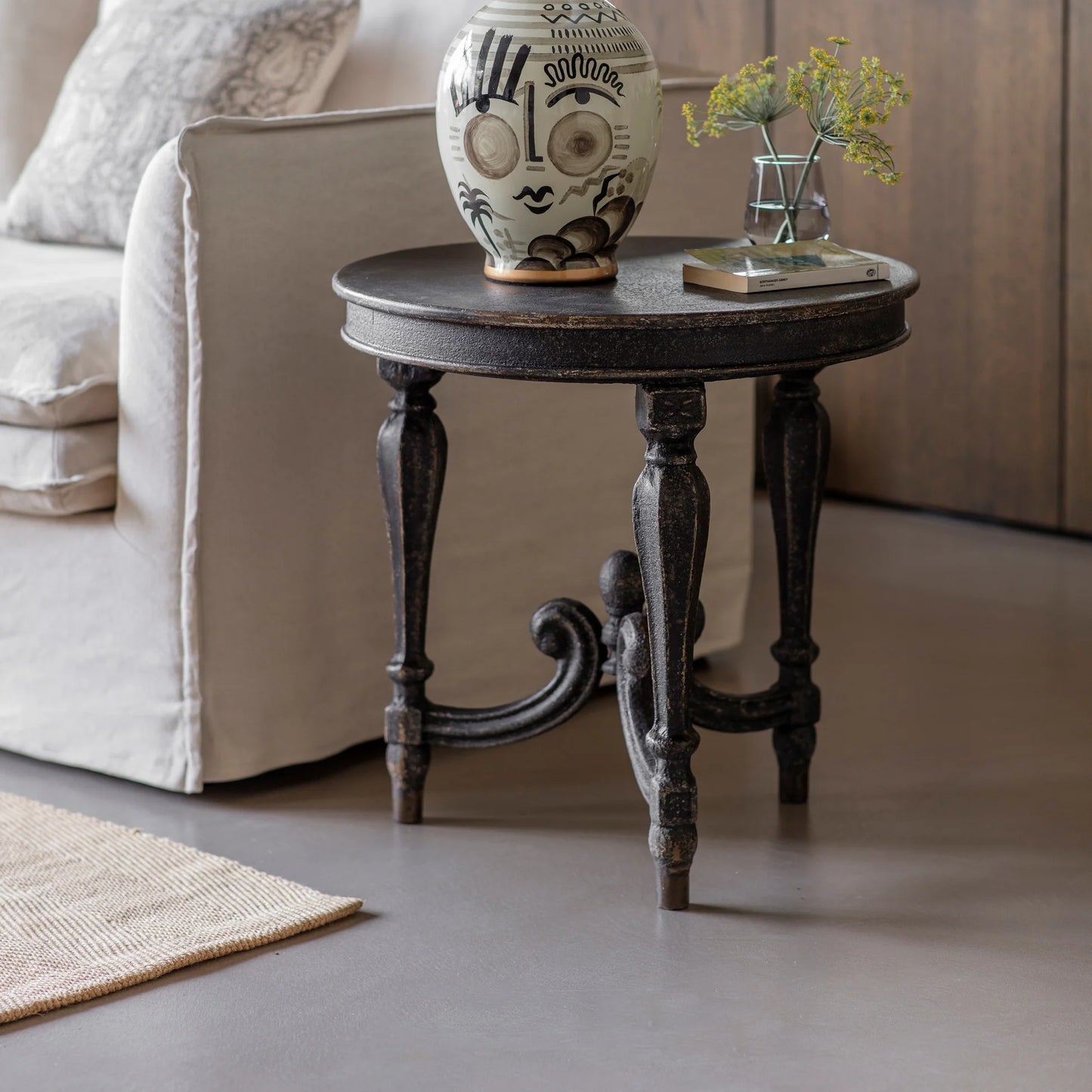 Clovelly Round Side Table 60cm | Annie Mo's
