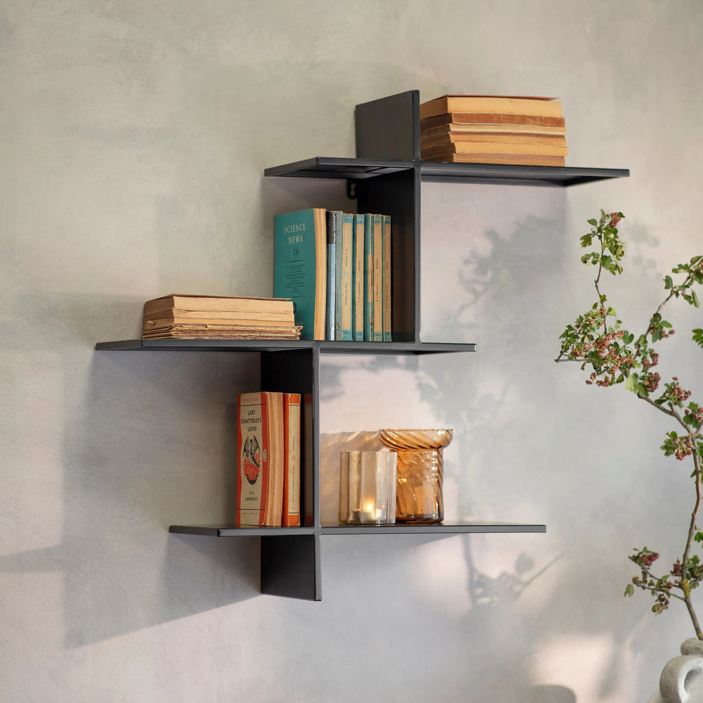 Clayton Triple Wall Shelf 75cm Wide | Annie Mo's