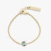 Birthstone Bracelet Gold - Choice of Month Stones