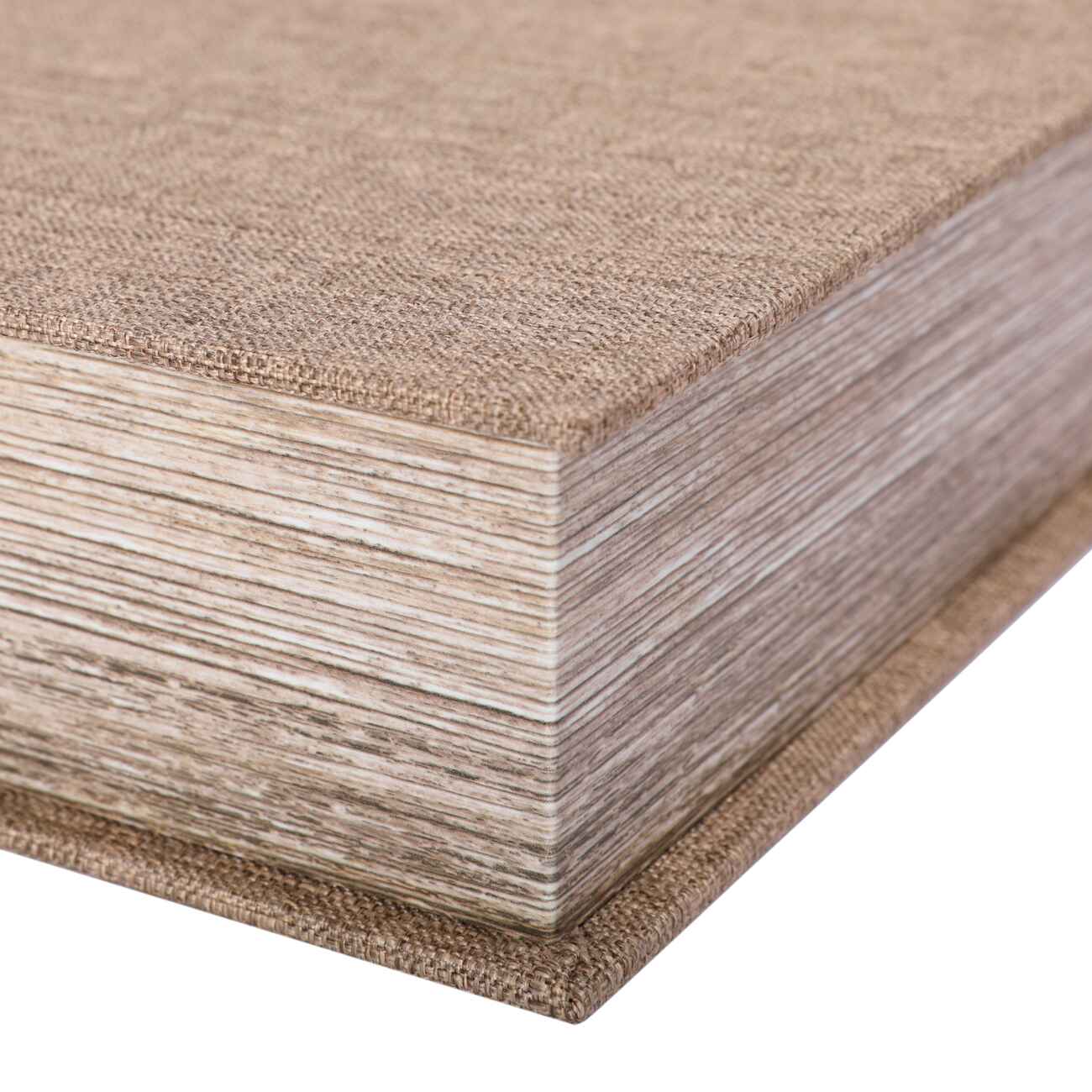 Beige Set of Two Book Boxes 33cm E