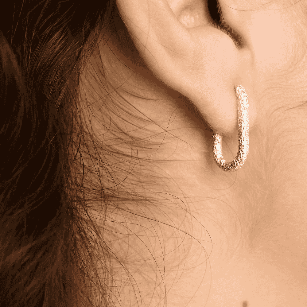 Belong Earrings - Silver-B