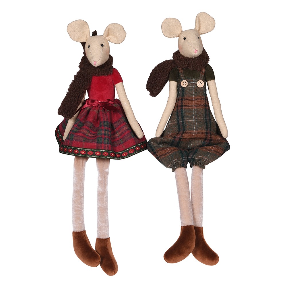 Besotted Henry and Harriet Mice Duo 44cm | Annie Mo's