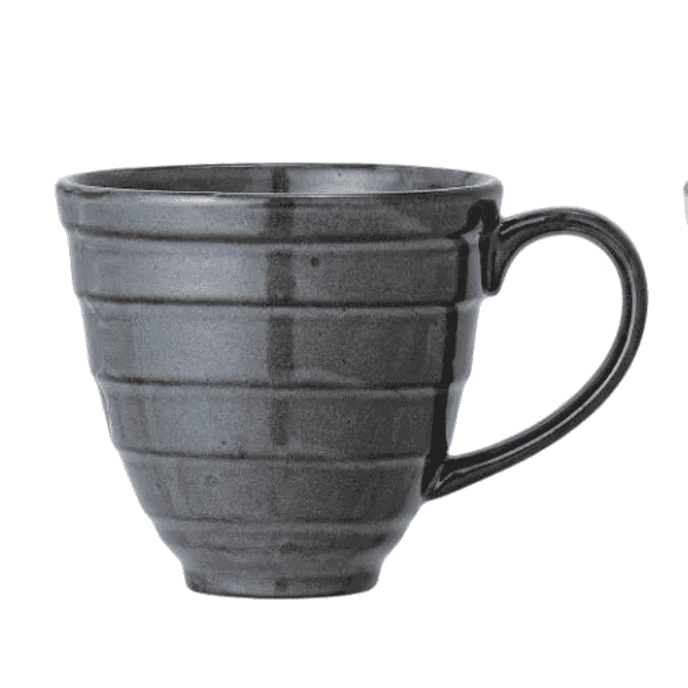 Black Masami Stoneware Mug | Annie Mo's