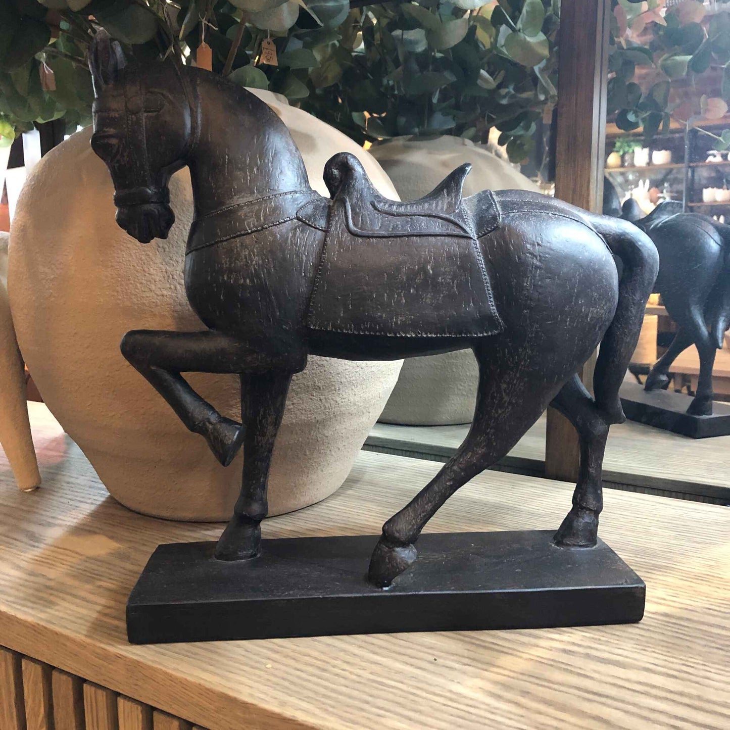 Black Decorative Horse