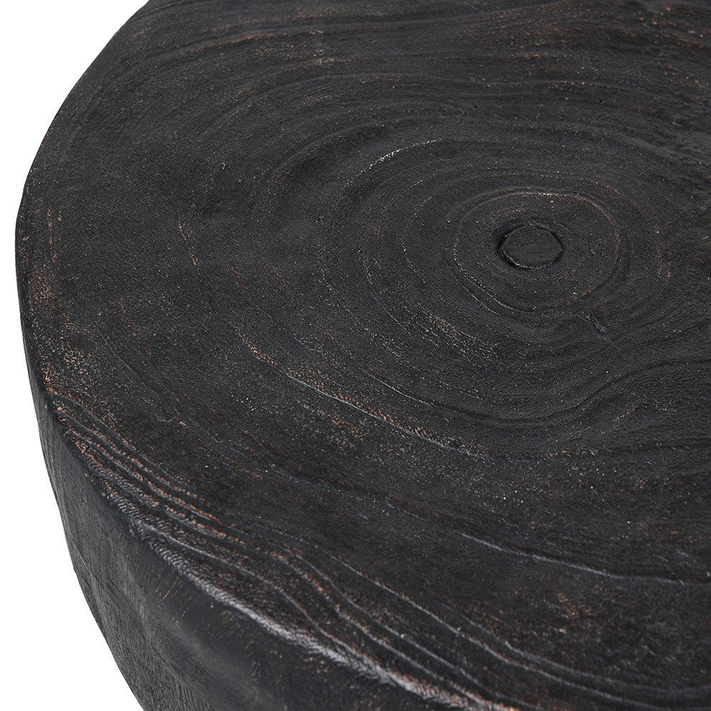 Black Drum Accent Table 67cm B