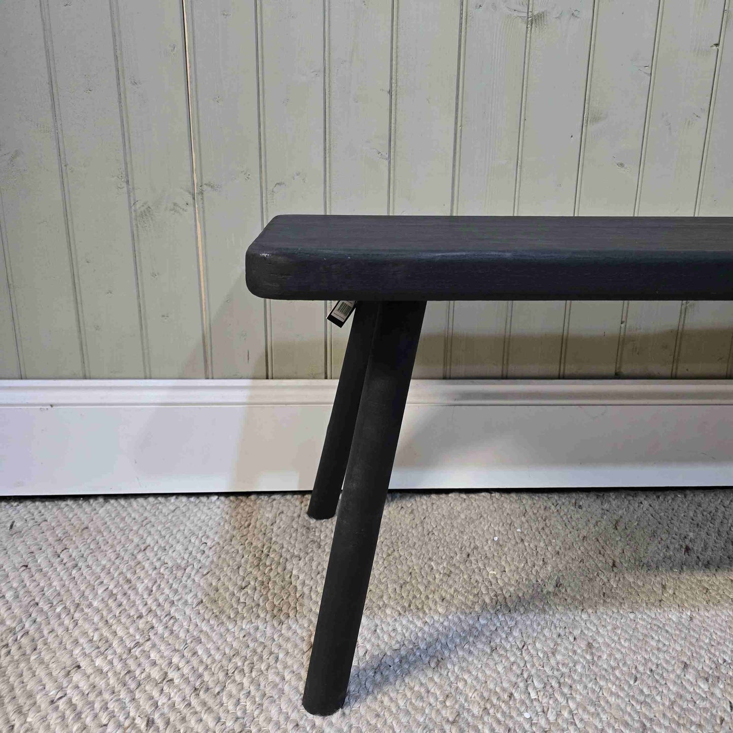 Black Wooden Bench 2