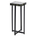Block Glass Side Table 62cm | Annie Mo's