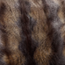 Blue Wolf Faux Fur Cushion - Size Choice