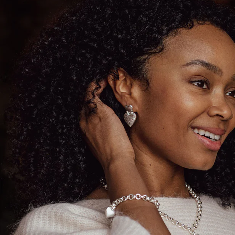 Bond Earrings Silver