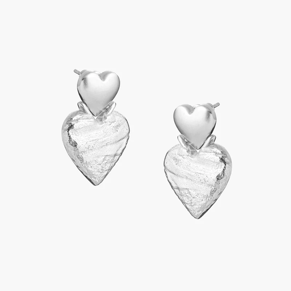 Bond Earrings Silver