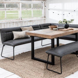 Cooper Corner Bench 209cm - LEFT